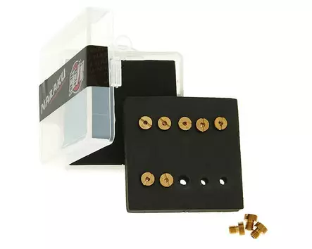 Naraku Suutinlajitelma 6mm #50 - #68 (10 kpl) Yhteensopiva: Dellorto - Duell mopojen varaosat ja tarvikkeet - 115753 - 1