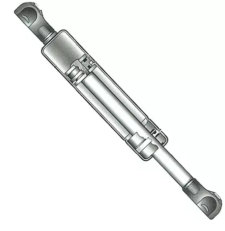 Osculati Kaasujousi AISI 316 305mm 20kg - Duell venetarvikkeet - 5913 - 1