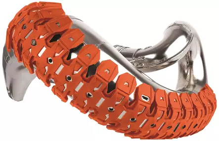 Polisport Armadillo pakoputken suoja 2T oranssi (13) - Duell MP varaosat ja tarvikkeet - 129653 - 1