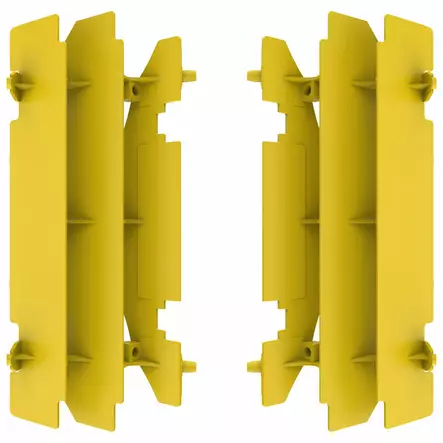 Polisport radiator louvers Suzuki RM125(01-08) RM250(96-06) Yellow rm01 (10) - Duell MP varaosat ja tarvikkeet - 129263 - 1