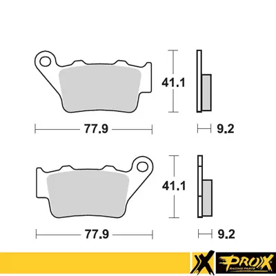 ProX Jarrupalasarja Taakse KTM125/200/250 '94-03 - Duell MP varaosat ja tarvikkeet - 81073 - 1