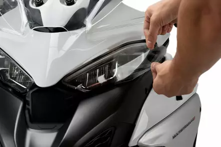 Puig Adhere Headlight Prot. Ducati Multistrada V4 21' C - Duell MP varaosat ja tarvikkeet - 99033 - 1