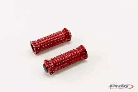 Puig Footpegs R-Fighter Piloto Rig/Left C/Red - Duell MP varaosat ja tarvikkeet - 90703 - 1