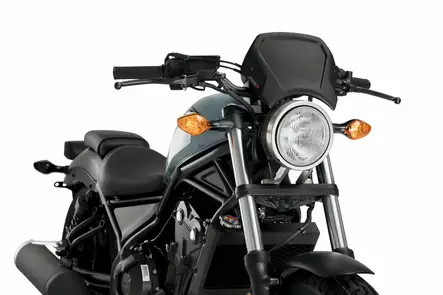 Puig Front Plate Aluminium Para Honda Cmx500 Rebel C/Bl - Duell MP varaosat ja tarvikkeet - 94753 - 1