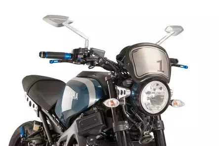 Puig Front Plate Yamaha Xsr900 16'-18'C/Black - Duell MP varaosat ja tarvikkeet - 90313 - 1