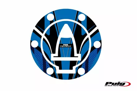 Puig Fuel Cap Cover Mod. Radical Ducati C/Blue - Duell MP varaosat ja tarvikkeet - 91553 - 1