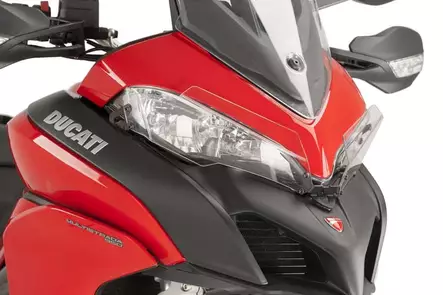 Puig Headlight Prot.Multistrada 950/1200/S/1260/S/Pikes - Duell MP varaosat ja tarvikkeet - 90253 - 1
