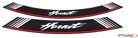 Puig Kit 8 Rim Strips Hornet C/Silver - Duell MP varaosat ja tarvikkeet - 92953 - 1