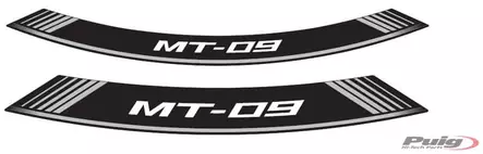 Puig Kit 8 Rim Strips Mt-09 C/Silver - Duell MP varaosat ja tarvikkeet - 90443 - 1