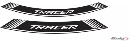Puig Kit 8 Rim Strips Tracer C/White - Duell MP varaosat ja tarvikkeet - 90953 - 1