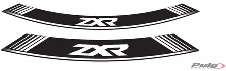 Puig Kit 8 Rim Strips Zxr C/White - Duell MP varaosat ja tarvikkeet - 90583 - 1