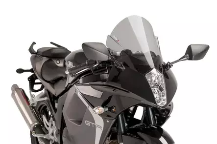 Puig Racing Screen Hyosung Gt650Ir 13-20' C/Smoke - Duell MP varaosat ja tarvikkeet - 92993 - 1