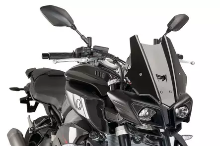 Puig Racing Screen Yamaha Mt-10 16-21'/Mt-10 Sp 17-21'' - Duell MP varaosat ja tarvikkeet - 90643 - 1