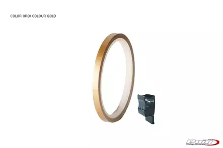 Puig Rim Strip 6 Meters+Aplicator C/Gold Bronze - Duell MP varaosat ja tarvikkeet - 93493 - 1