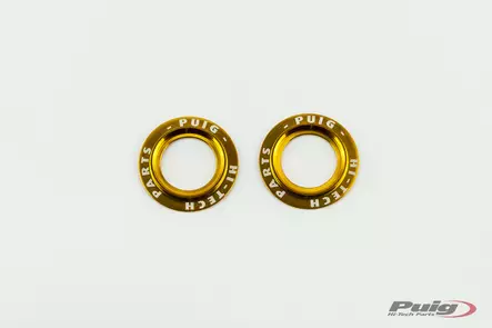 Puig set of gold aluminium rings for PHB swing protector - Duell MP varaosat ja tarvikkeet - 98693 - 1