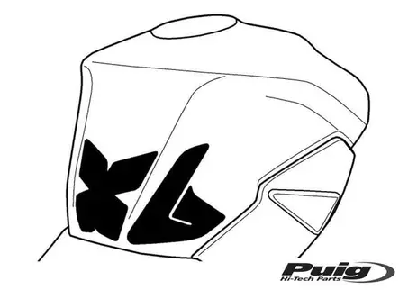 Puig Tank Pad + Side Part Suzuki Gsr750 11-17'C/Carbo - Duell MP varaosat ja tarvikkeet - 91703 - 1