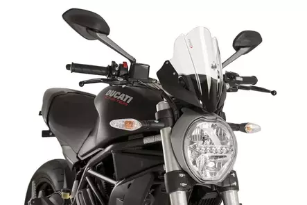 Puig Touring Screen Ducati Monster 1200R 16'-20'C/Clear - Duell MP varaosat ja tarvikkeet - 90223 - 1