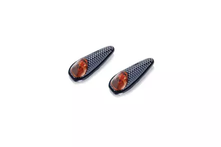 Puig Turn Light Full Speed C/Carbon Cristal Orange - Duell MP varaosat ja tarvikkeet - 99383 - 1