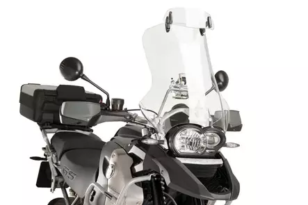Puig Visor Multiadjustable Clip-On 230X90Mm. C/Clear - Duell MP varaosat ja tarvikkeet - 92373 - 1