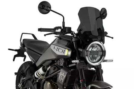 Puig Windscreen New Generation Sport Svartpilien - Duell MP varaosat ja tarvikkeet - 95153 - 1