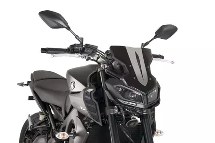 Puig Windshield N.G. Sport Yamaha Mt09 17-18' C/Black - Duell MP varaosat ja tarvikkeet - 90963 - 1