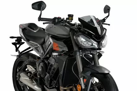 Puig Windshield New Generation Sport Triumph Street Triple - Smoke - Duell MP varaosat ja tarvikkeet - 95223 - 1