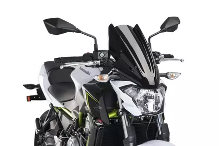 Puig Windshield Nng Touring Kawasaki Z650 17-18'C/Black - Duell MP varaosat ja tarvikkeet - 90393 - 1
