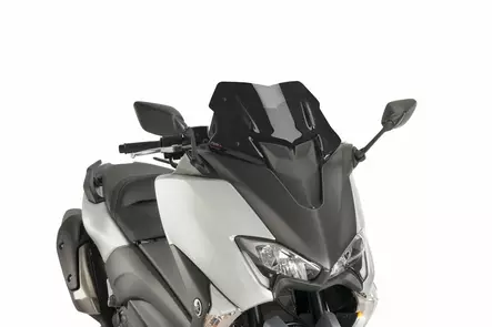 Puig Windshield V-Techline Yamaha Tmax 17-18'' C/Black - Duell MP varaosat ja tarvikkeet - 90873 - 1