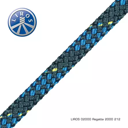 Regatta 2000 steelblue-blue 5mm x 250m - Duell venetarvikkeet - 67033 - 1