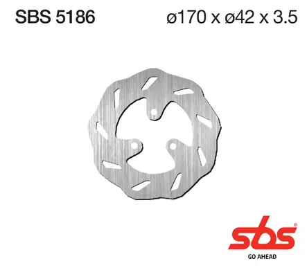 Sbs Jarrulevy Standard - Duell MP varaosat ja tarvikkeet - 122533 - 1