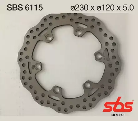 Sbs Jarrulevy Upgrade - Duell MP varaosat ja tarvikkeet - 122433 - 1