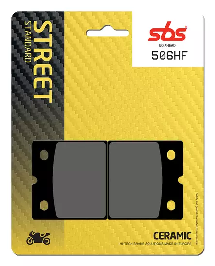 Sbs Jarrupalat Ceramic - Duell MP varaosat ja tarvikkeet - 123373 - 1