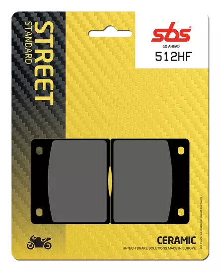 Sbs Jarrupalat Ceramic - Duell MP varaosat ja tarvikkeet - 123903 - 1
