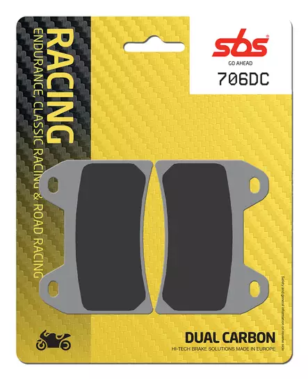 Sbs Jarrupalat Dual Carbon - Duell MP varaosat ja tarvikkeet - 123943 - 1