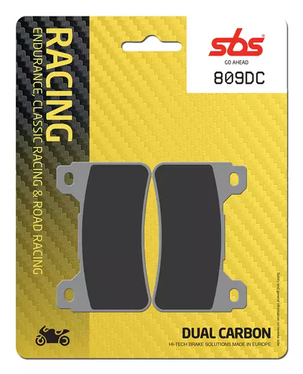 Sbs Jarrupalat Dual Carbon - Duell MP varaosat ja tarvikkeet - 124023 - 1