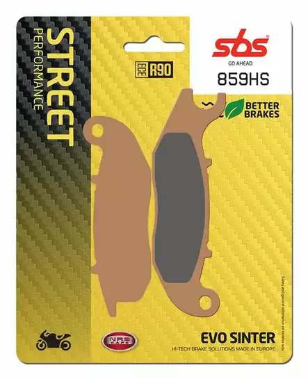 Sbs Jarrupalat Sintered - Duell MP varaosat ja tarvikkeet - 124033 - 1