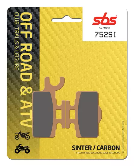 Sbs Jarrupalat Sintered Offroad - Duell MP varaosat ja tarvikkeet - 123163 - 1