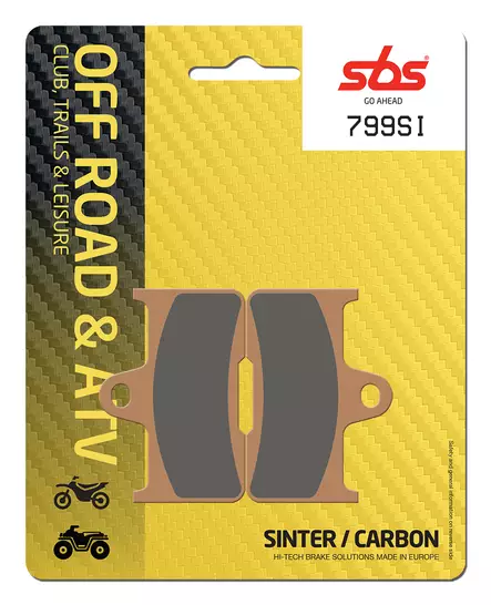 Sbs Jarrupalat Sintered Offroad - Duell MP varaosat ja tarvikkeet - 123663 - 1