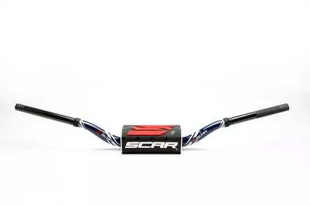 Scar Handlebar O² COLOR Ø28,6 (1 1/8”) - 65/85 Low Mini - DARK BLUE Bar - BLACK - Duell MP varaosat ja tarvikkeet - 75593 - 1