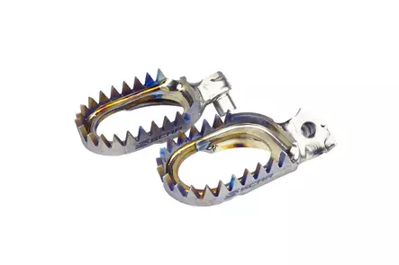 Scar Titanium Footpegs Anti Mud - Yamaha - Duell MP varaosat ja tarvikkeet - 75143 - 1