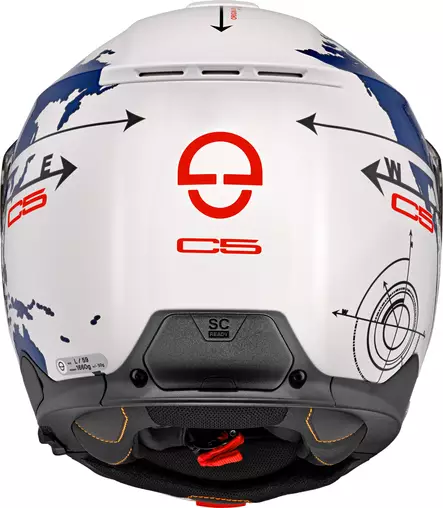 Schuberth Kypärä C5 Globe sininen, 59 L - Duell ajovarusteet - 65983 - 1