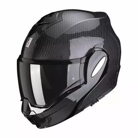 SCORPION Helmet EXO-TECH EVO CARBON solid black, M - Duell ajovarusteet - 51093 - 1