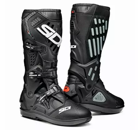 SIDI Atojo SRS MX Saapas musta/musta 42 - Duell ajovarusteet - 47183 - 1