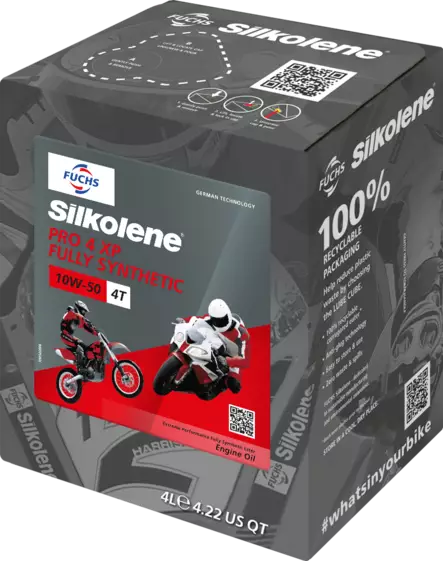 Silkolene Pro 4 10W-50 XP 4L CUBE (4) - Duell öljyt ja muut nesteet - 62993 - 1