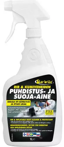 Star brite RIB & Kumiveneiden puhd.-& suoja-aine 1L - Duell venetarvikkeet - 132933 - 1