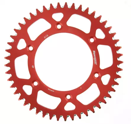 Supersprox Alu Takaratas HO CR/CRF Punainen 49 - Duell MP varaosat ja tarvikkeet - 118903 - 1