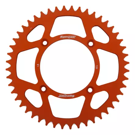 Supersprox Alumiini takaratas RAL-720:48 Oranssi - Duell MP varaosat ja tarvikkeet - 119063 - 1