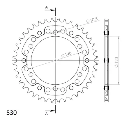 Supersprox Stealth Takaratas Kulta - Duell MP varaosat ja tarvikkeet - 118303 - 1