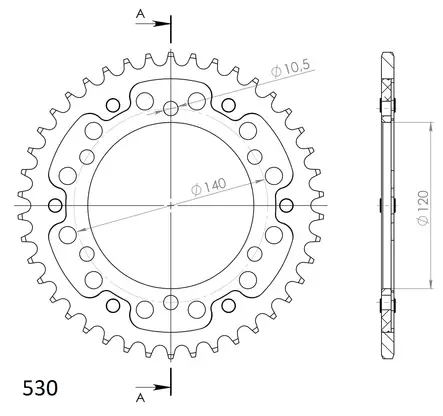 Supersprox Stealth Takaratas Kulta - Duell MP varaosat ja tarvikkeet - 118433 - 1