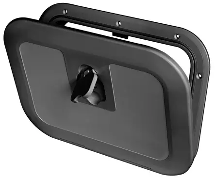 Tarkistusluukku musta 380x280mm - Duell venetarvikkeet - 5243 - 1
